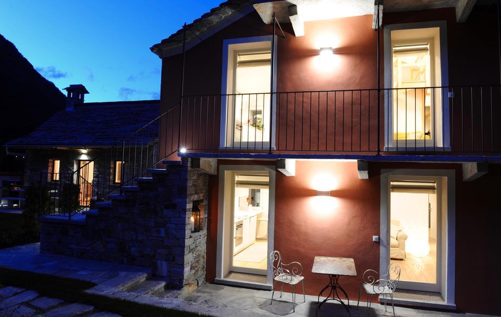 Myverzasca Resort Casa Rossa Brione  Ngoại thất bức ảnh