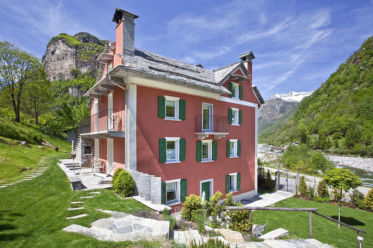 Myverzasca Resort Casa Rossa Brione  Ngoại thất bức ảnh