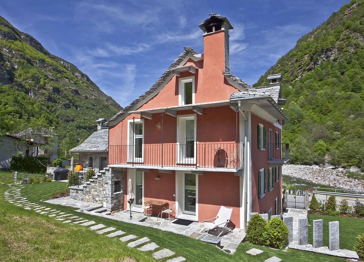 Myverzasca Resort Casa Rossa Brione  Ngoại thất bức ảnh